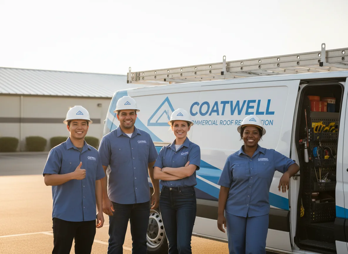 Commercial roof coating company in Satanta, KS